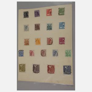 Briefmarkensammlung Besatzungszonen