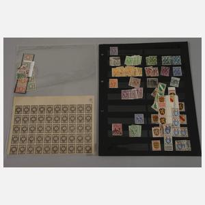 Briefmarkensammlung Besatzungszonen