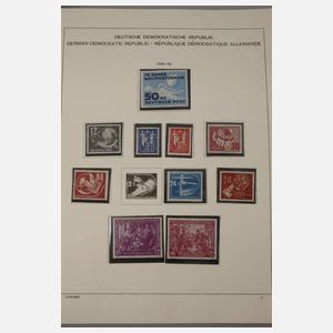 Große Briefmarkensammlung DDR