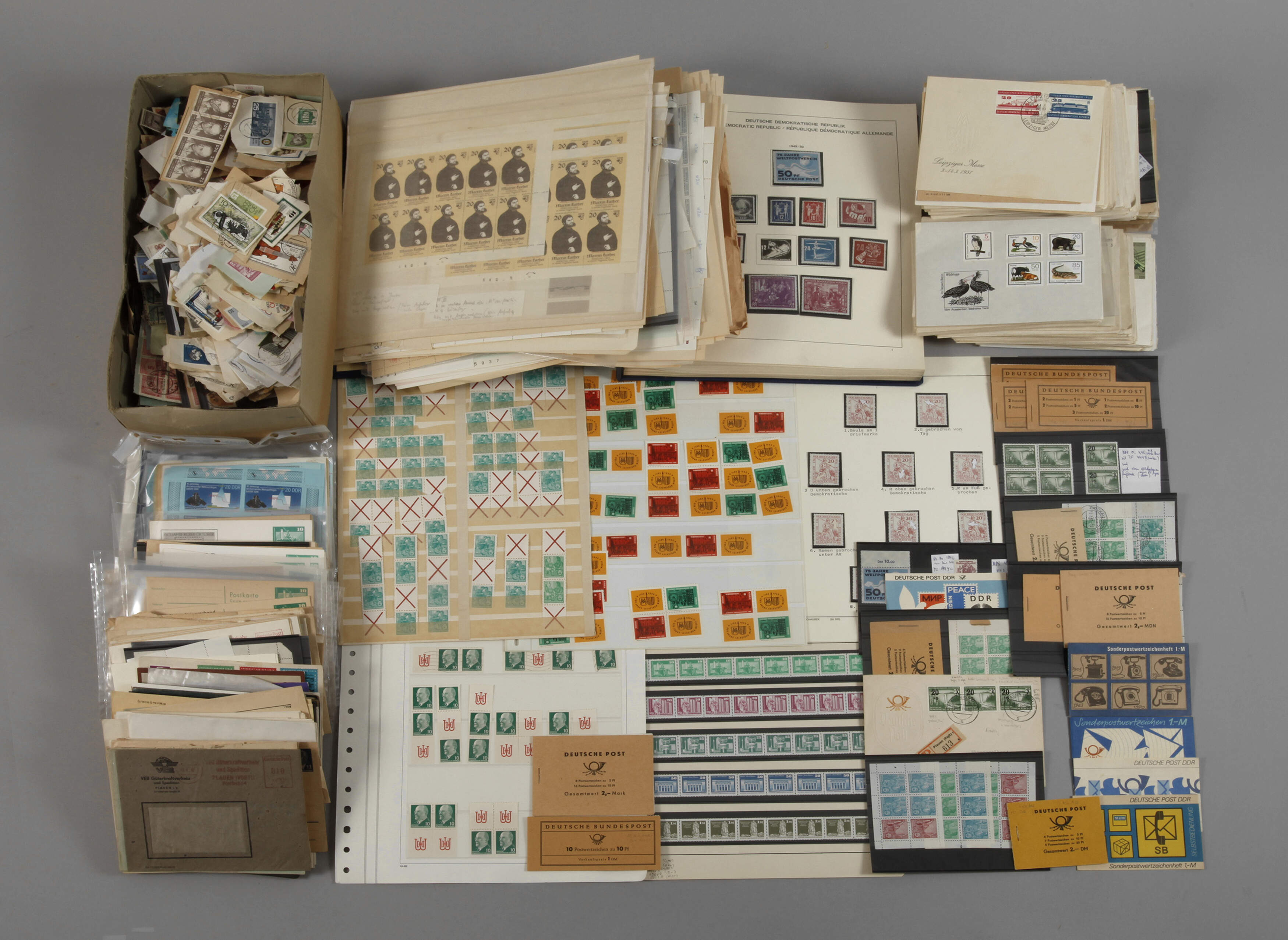 Große Briefmarkensammlung DDR
