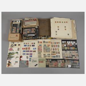 Große Briefmarkensammlung Welt