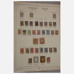 Briefmarkensammlung Russland