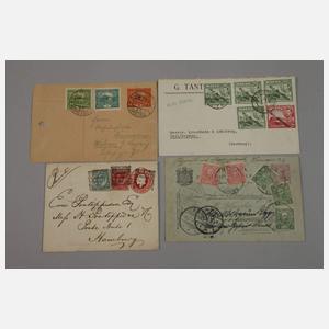 Konvolut Belege Ausland