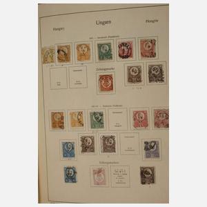 Briefmarkensammlung Ungarn