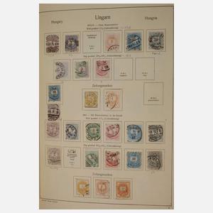 Briefmarkensammlung Ungarn