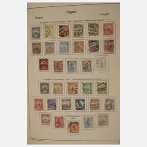 Briefmarkensammlung Ungarn