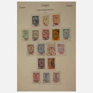 Briefmarkensammlung Ungarn