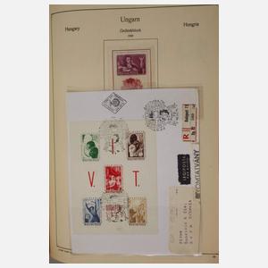Briefmarkensammlung Ungarn