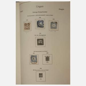 Briefmarkensammlung Ungarn
