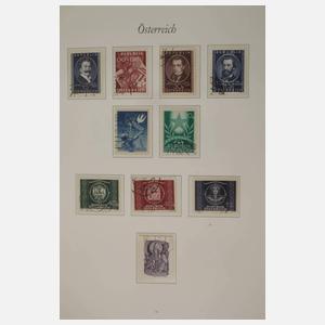 Briefmarkensammlung Österreich