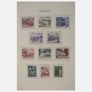 Briefmarkensammlung Österreich