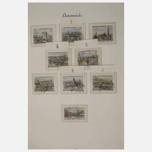 Briefmarkensammlung Österreich