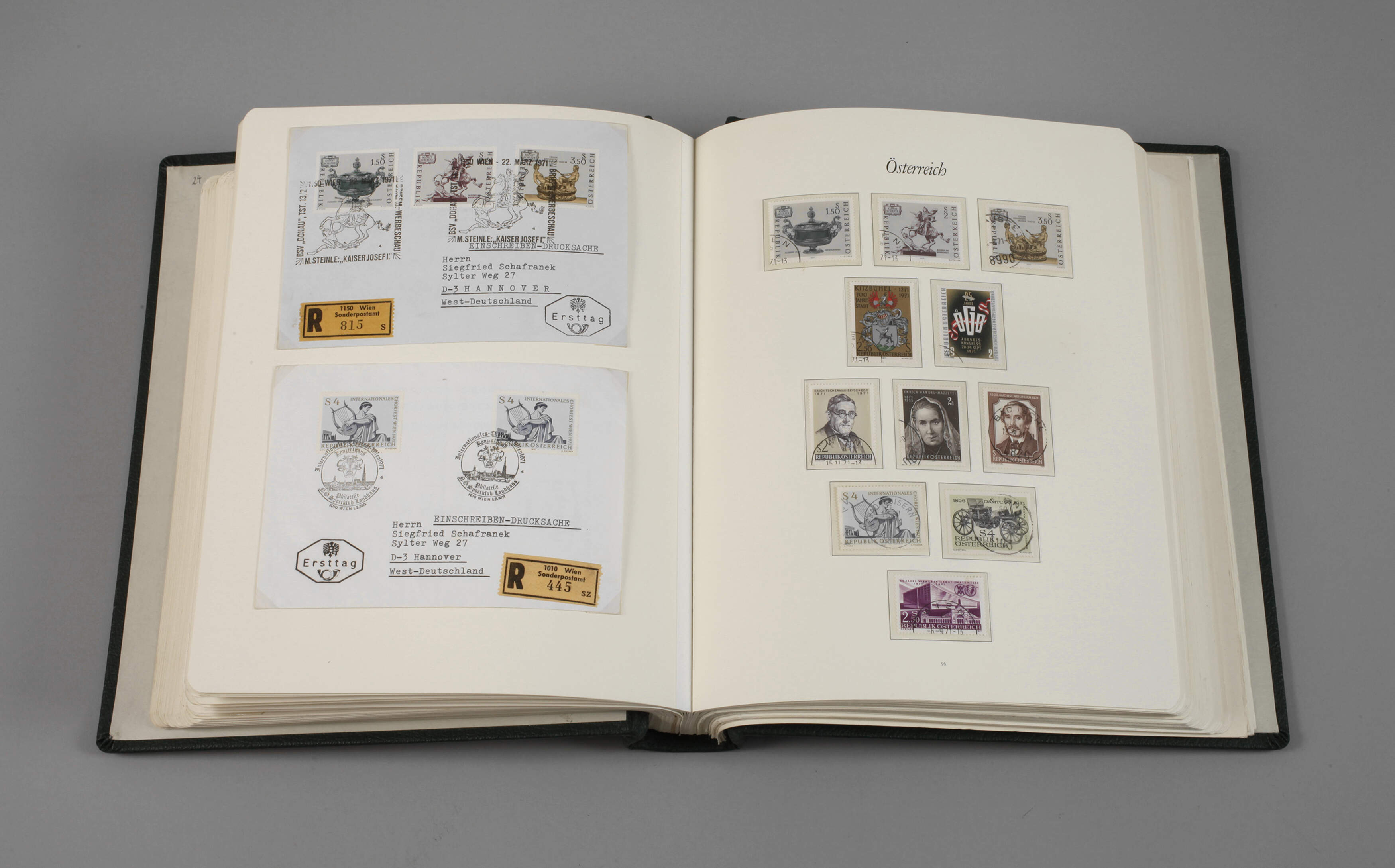 Briefmarkensammlung Österreich