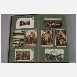 Ansichtskartenalbum Vogtland und Sachsen