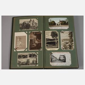 Ansichtskartenalbum Vogtland und Sachsen