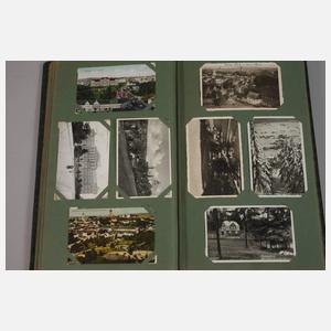 Ansichtskartenalbum Vogtland und Sachsen