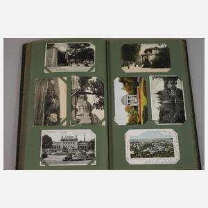 Ansichtskartenalbum Vogtland und Sachsen