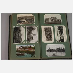 Ansichtskartenalbum Vogtland und Sachsen