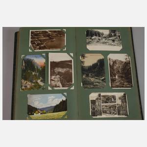 Ansichtskartenalbum Vogtland und Sachsen
