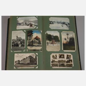 Ansichtskartenalbum Vogtland und Sachsen