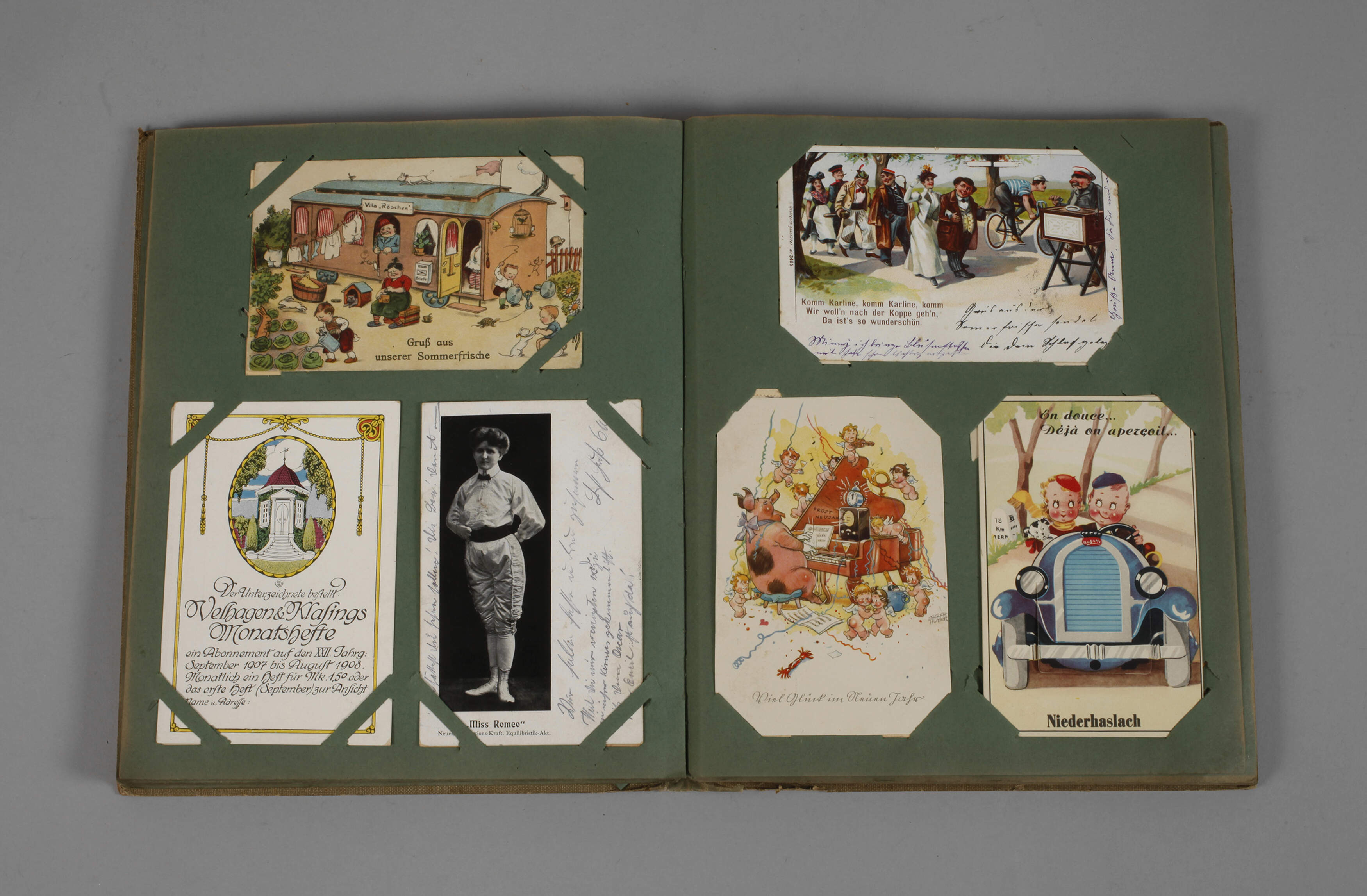 Postkartenalbum Kitsch