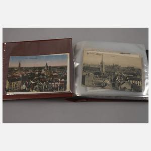 Ansichtskartenalbum Frankreich und Belgien