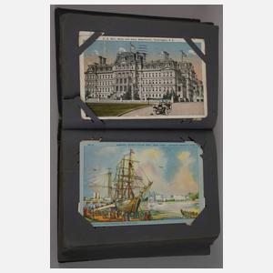 Ansichtskartenalbum Amerika