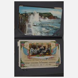 Ansichtskartenalbum Amerika