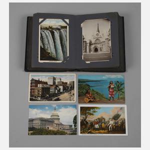 Ansichtskartenalbum Amerika