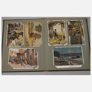 Postkartenalbum Künstlerkarten