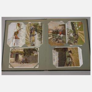 Postkartenalbum Künstlerkarten