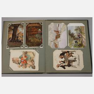 Postkartenalbum Künstlerkarten