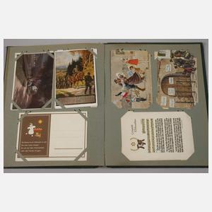 Postkartenalbum Künstlerkarten