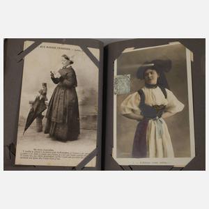 Postkartenalbum Trachten