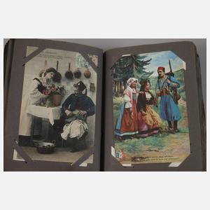 Postkartenalbum Trachten