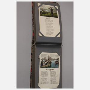 Postkartenalbum Liederkarten