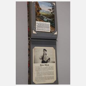 Postkartenalbum Liederkarten