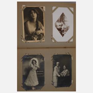 Postkartenalbum Frauen