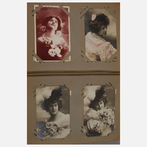 Postkartenalbum Frauen