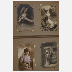 Postkartenalbum Frauen