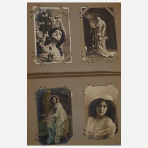 Postkartenalbum Frauen