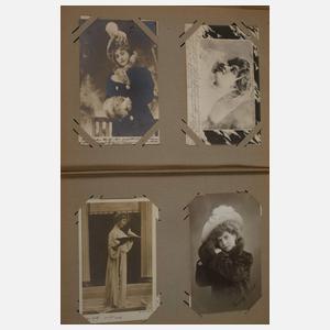 Postkartenalbum Frauen