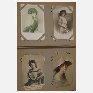Postkartenalbum Frauen