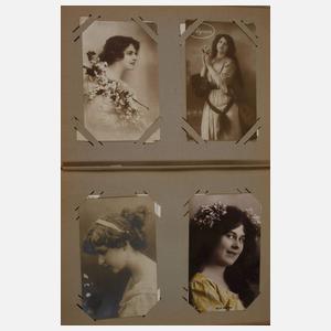 Postkartenalbum Frauen