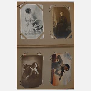 Postkartenalbum Frauen