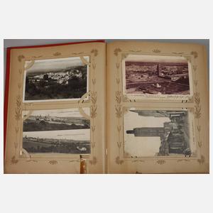 Ansichtskartenalbum Asien und Afrika