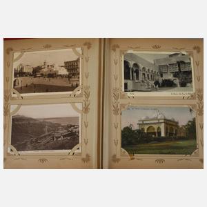 Ansichtskartenalbum Asien und Afrika