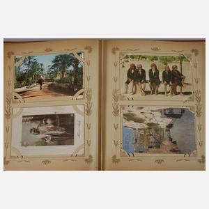 Ansichtskartenalbum Asien und Afrika