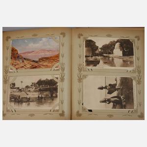 Ansichtskartenalbum Asien und Afrika