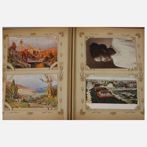 Ansichtskartenalbum Asien und Afrika